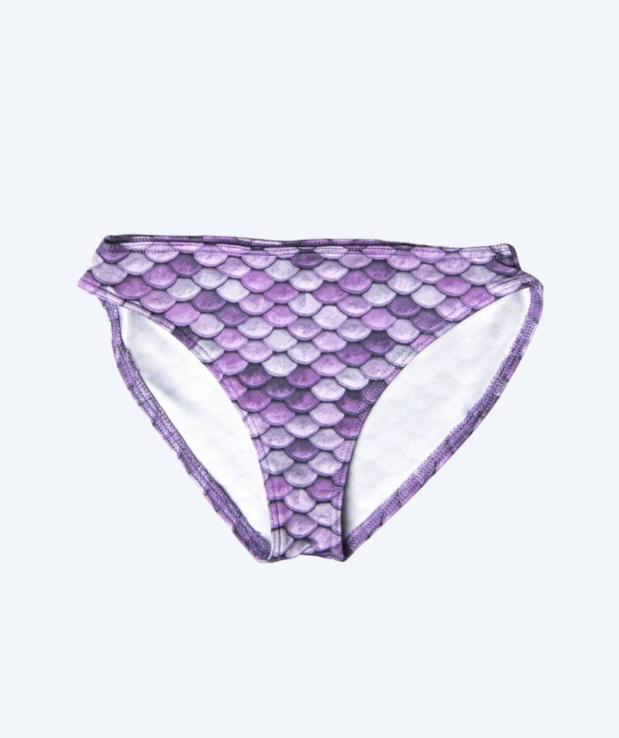Kuaki Mermaids bikini bottom for girls - Purple