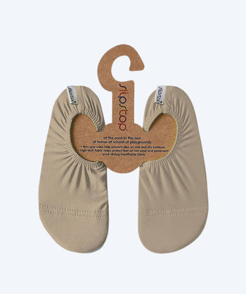 SlipStop swim socks for kids - Sand