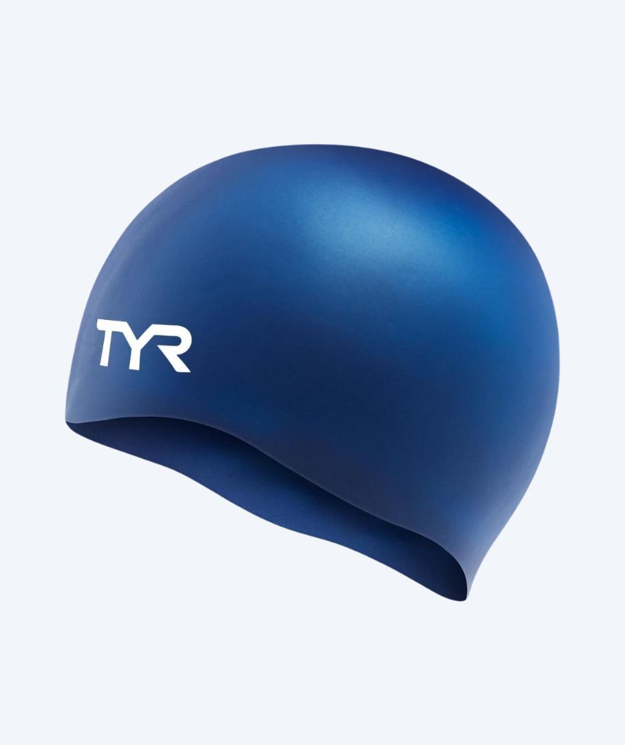 TYR swimming cap - Silicone - Dark blue