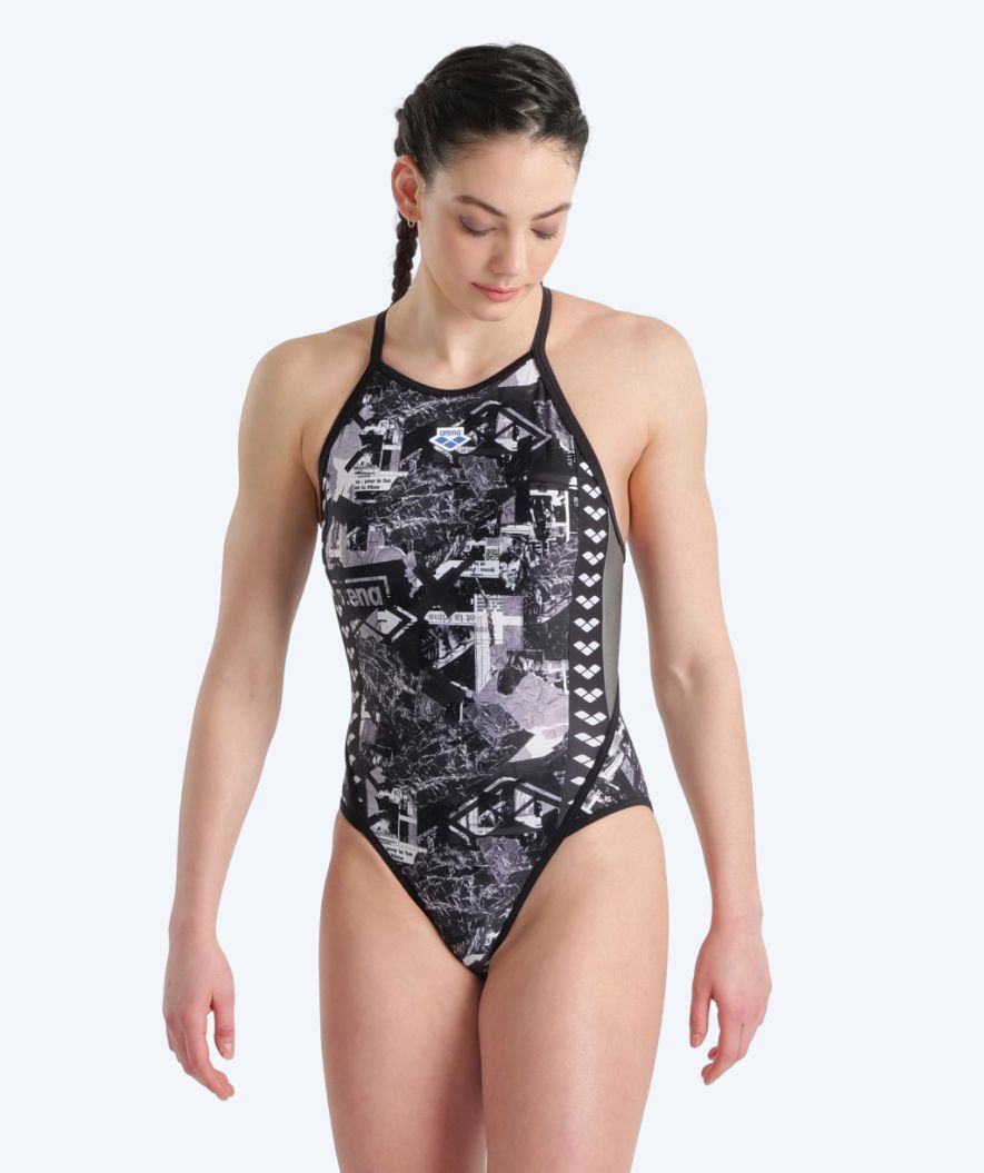 Arena swimsuit for women - Icons - Black/white