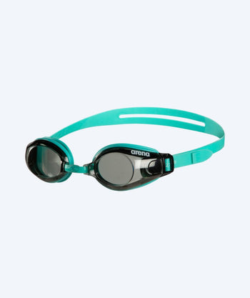 Arena training swimming goggles - Zoom X-Fit - Light blue (Smoke lens)