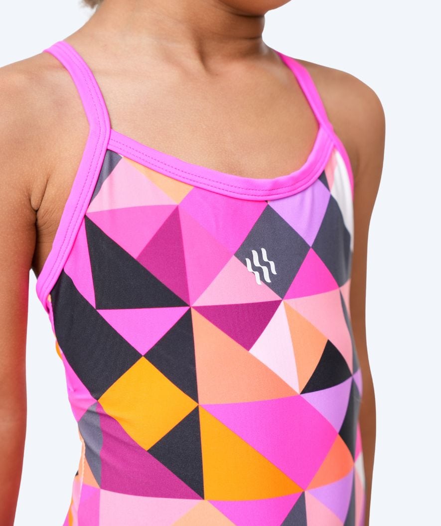 Watery swimsuit for girls - Laguna - Pink