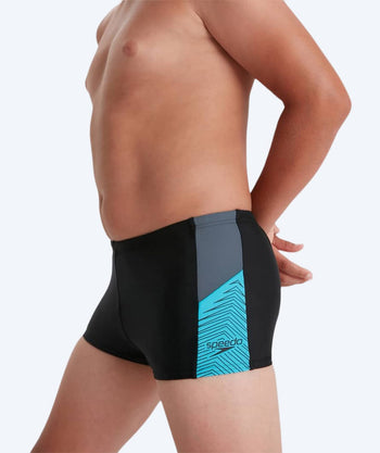 Speedo trunks for boys - Dive - Black/grey