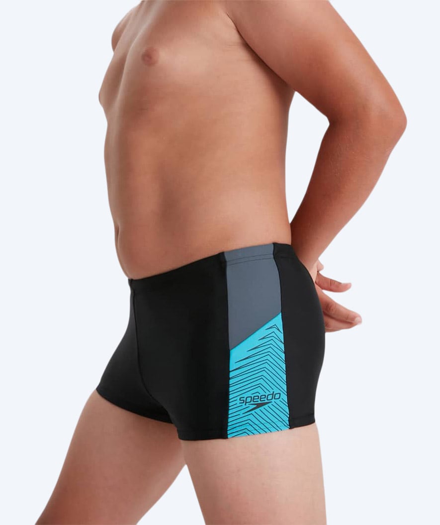Speedo trunks for boys - Dive - Black/grey