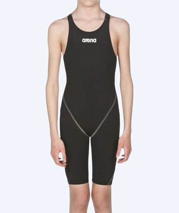 Arena racing swimsuit for girls - Powerskin ST 2.0 - Black