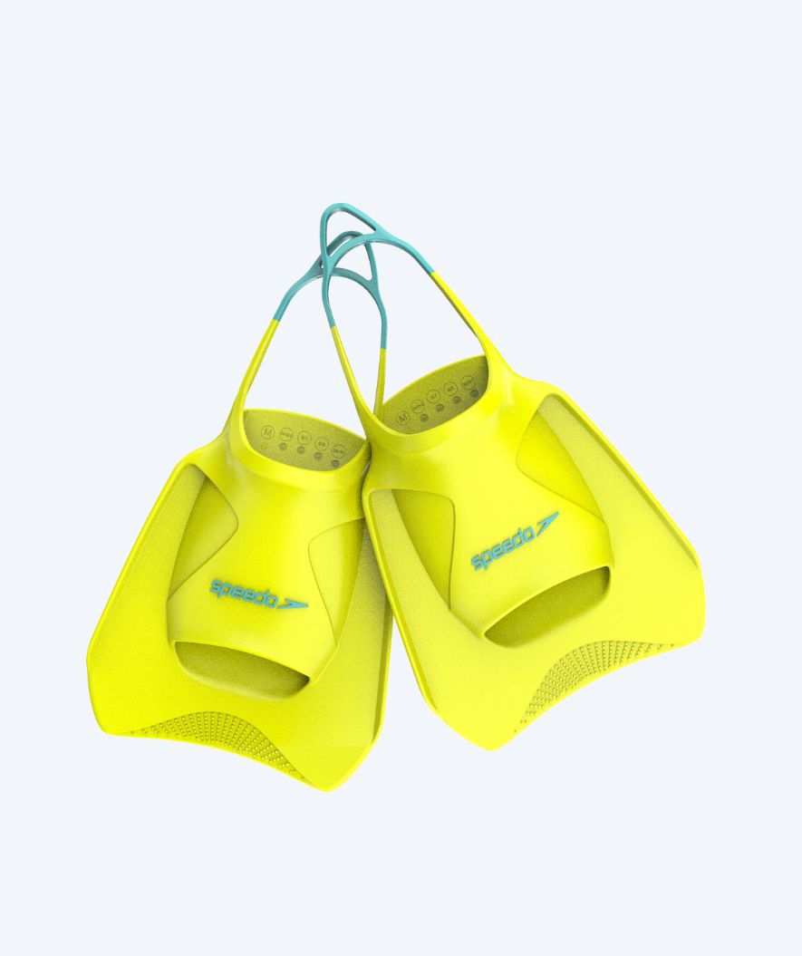 Speedo swim fins - Biofuse - Yellow/turquoise