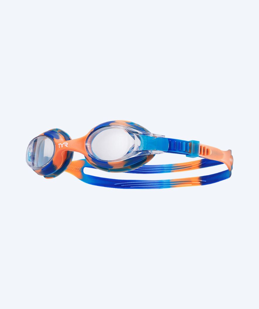 TYR swim goggles for kids - Swimple - Blue/orange