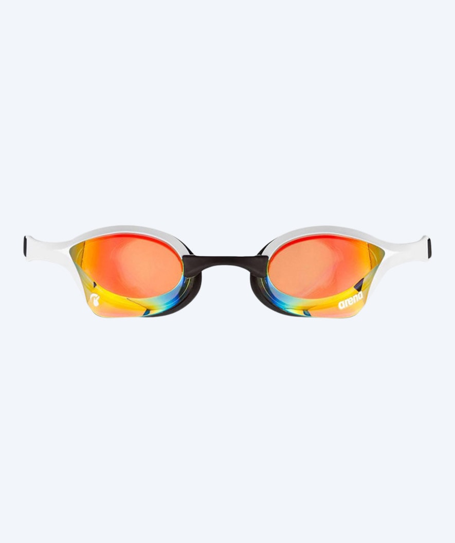 Arena Elite swimming goggles - Cobra Ultra SWIPE Mirror - White/gold
