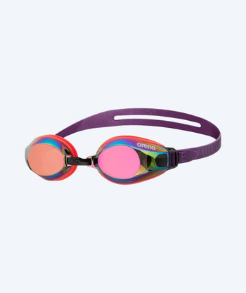 Arena training swimming goggles - Zoom X-Fit Mirror - Purple/pink