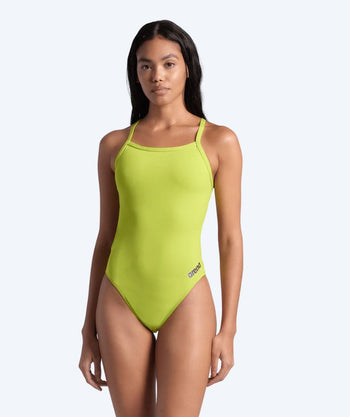 Arena swimsuit for women - Team Challenge Solid - Light green