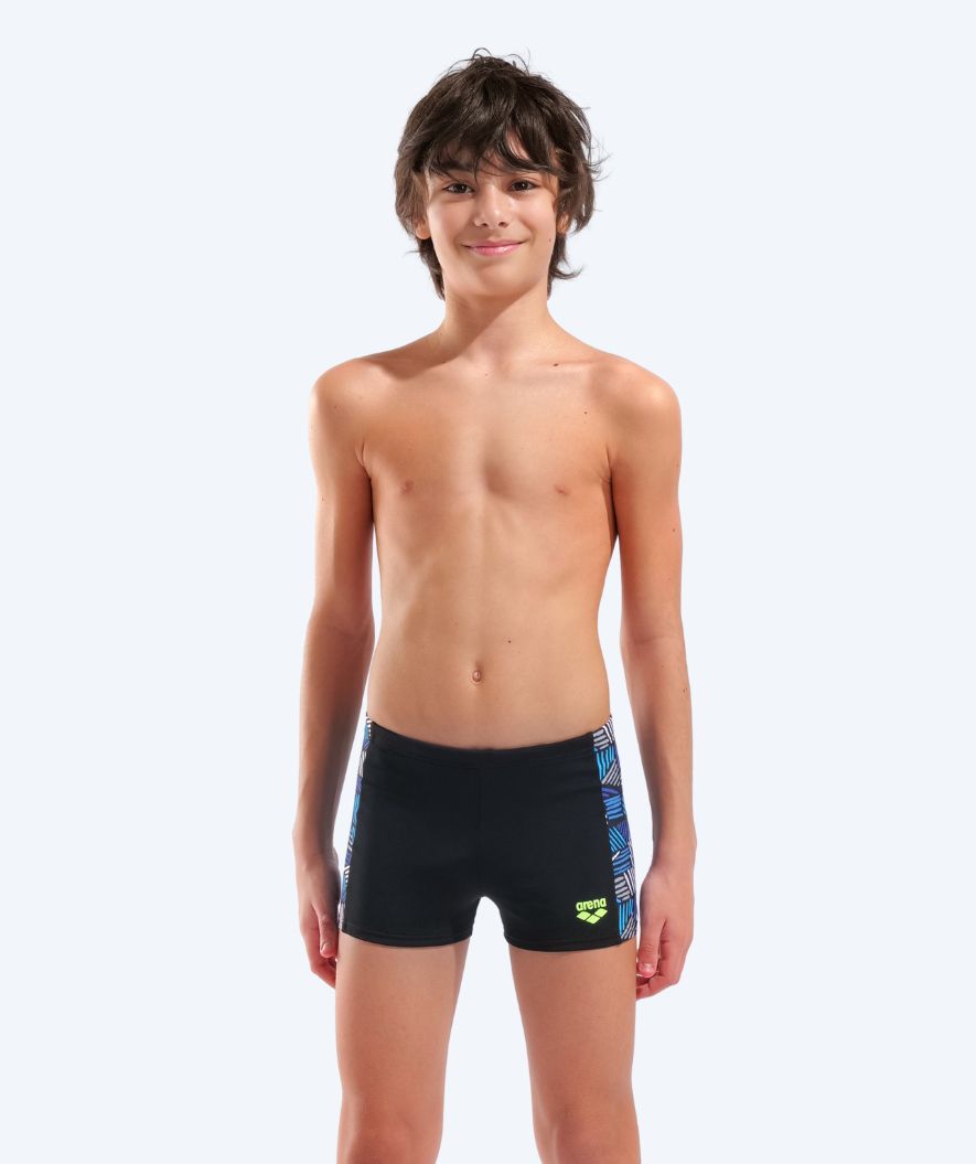 Arena aquashorts for boys - Candies - Black/blue