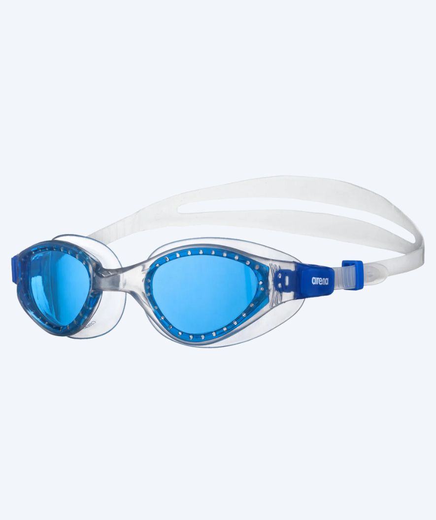 Arena swimming goggles for kids (6-12) - Cruiser EVO - Clear/blue