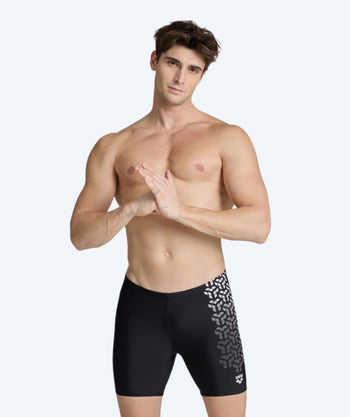 Arena trunks for men - Kikko V - Black/White