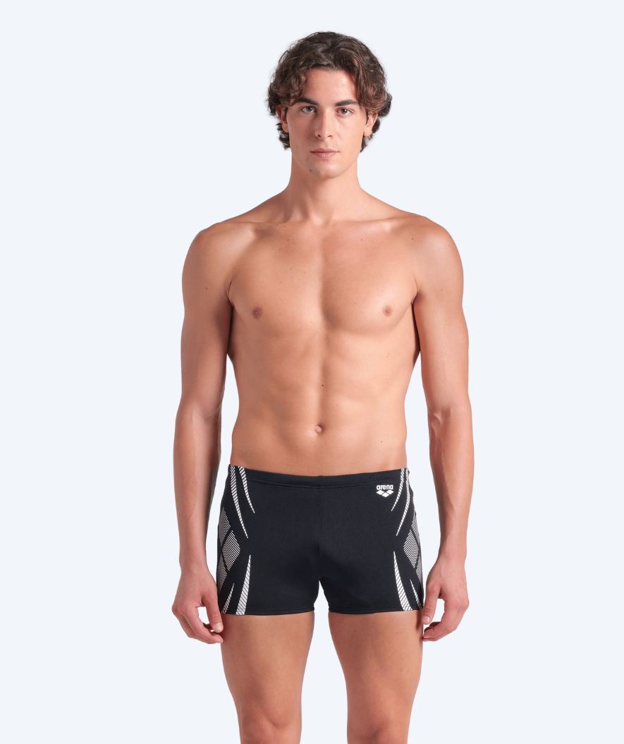 Arena trunks for men - Poseidonia - Black/white