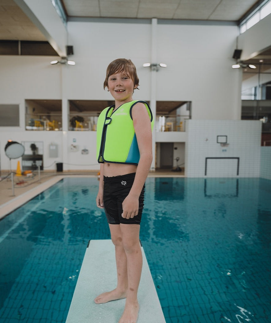 Watery swim vest for kids (2-10) - Basic - Green