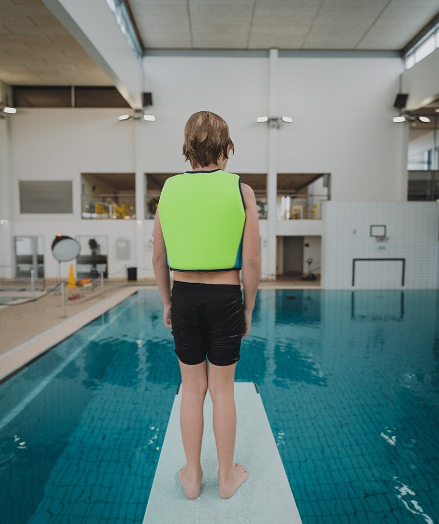 Watery swim vest for kids (2-10) - Basic - Green