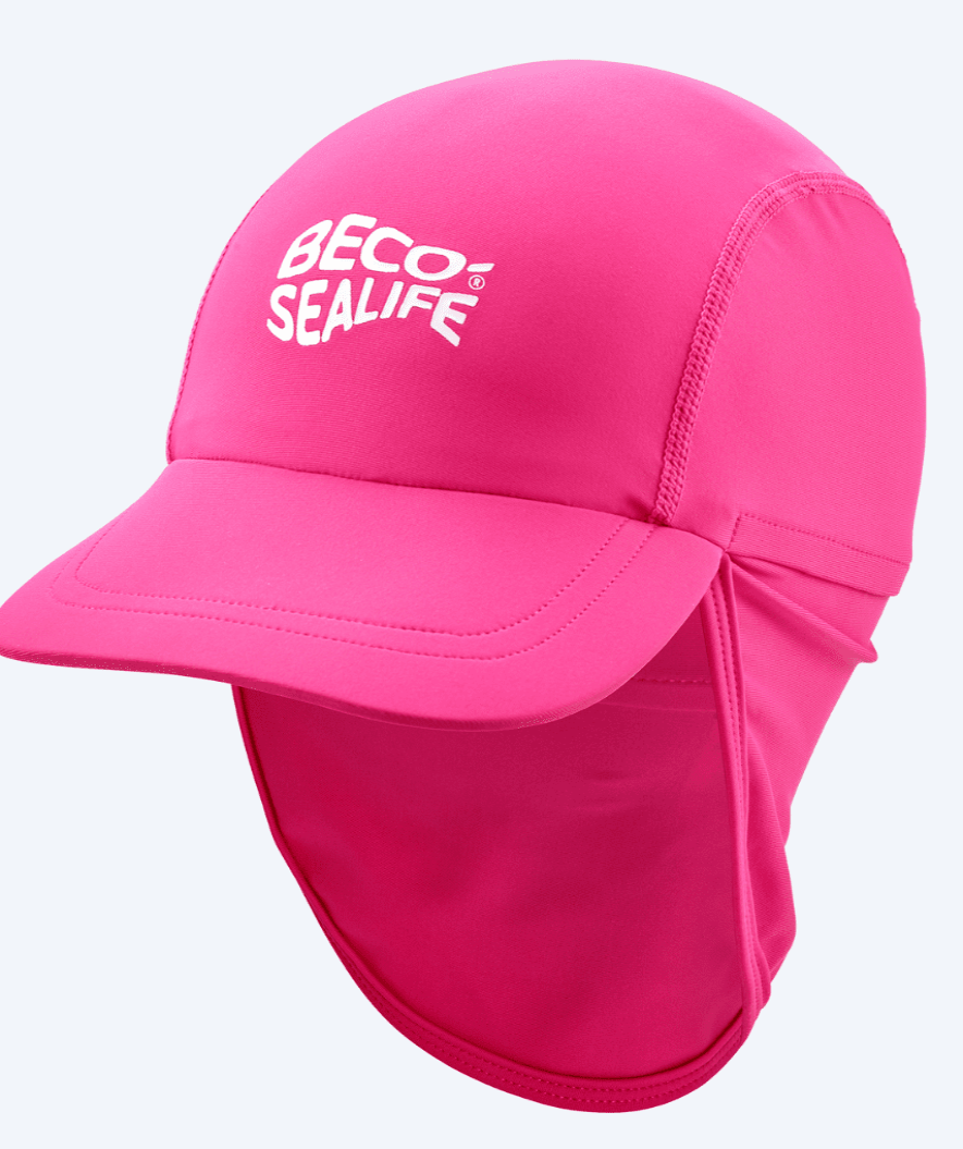 Beco sunhat for kids - Sealife - Pink