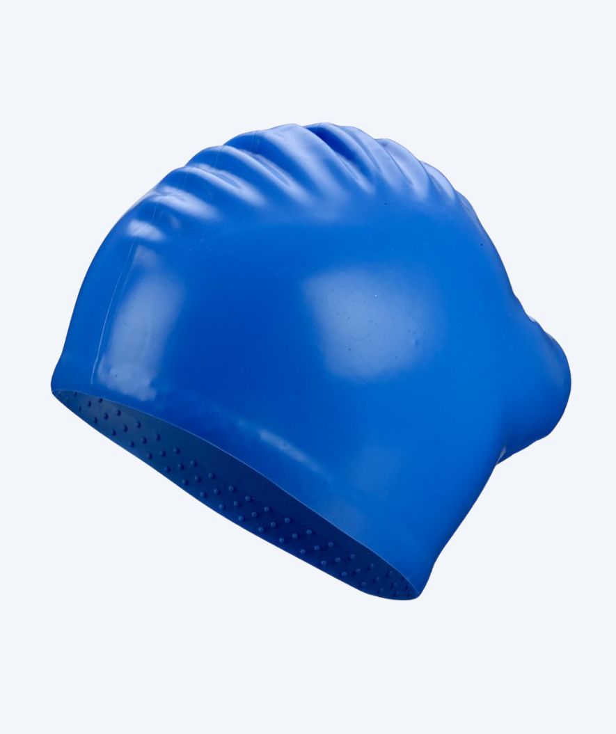 Beco swimming cap for long hair - Silicone - Blue