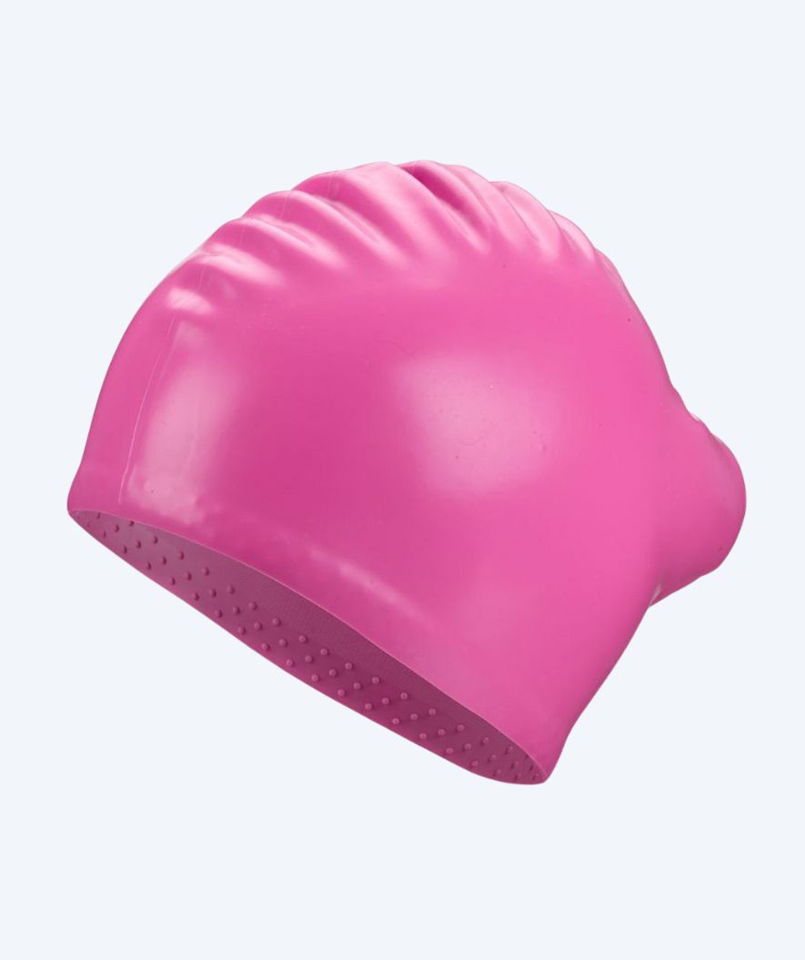 Beco swimming cap for long hair - Silicone - Pink