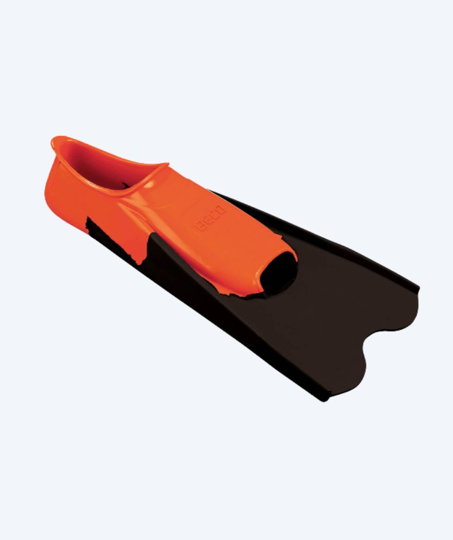 Beco swim fins - Rubber Short Fins - Black/orange
