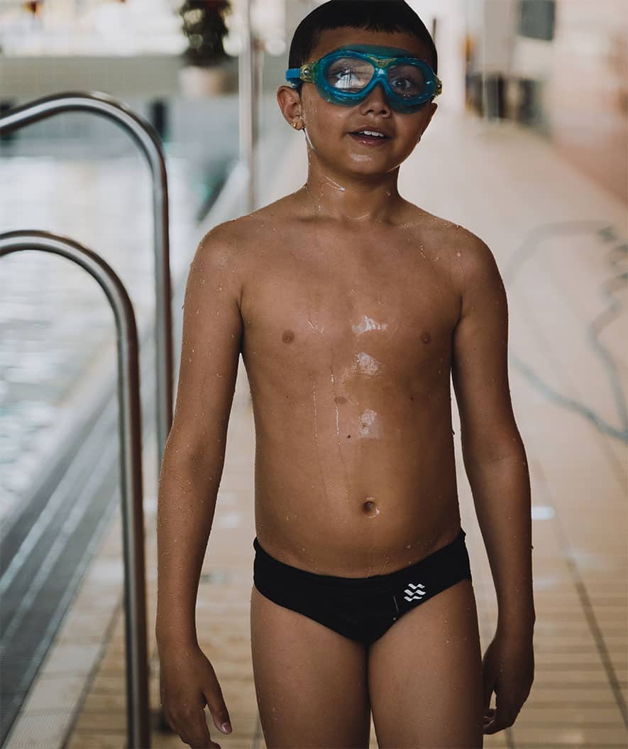 Watery briefs for boys - Budgie Eco - Black