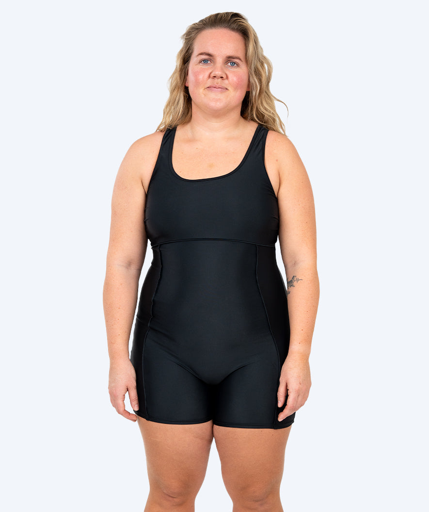 Watery swimsuit with skirt for women - Tirta - Black