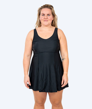 Watery swimsuit with skirt for women - River - Black