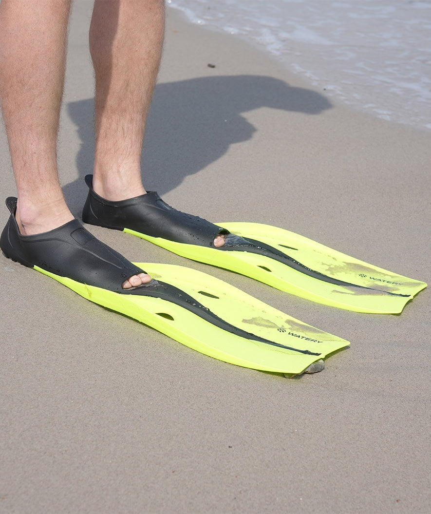 Watery snorkel set for adults (from 15 years) - Fenton/Breeve - Black