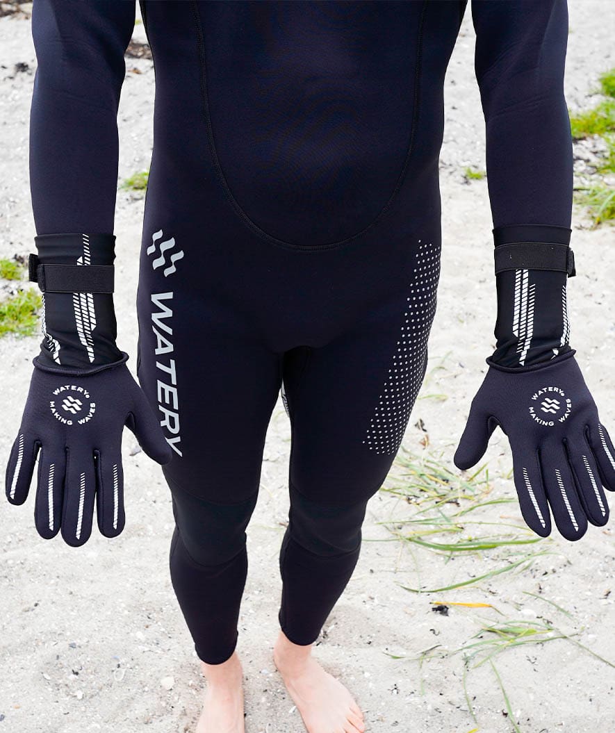 Watery neoprene set - Calder Pro (2,5 - 4mm) - Black