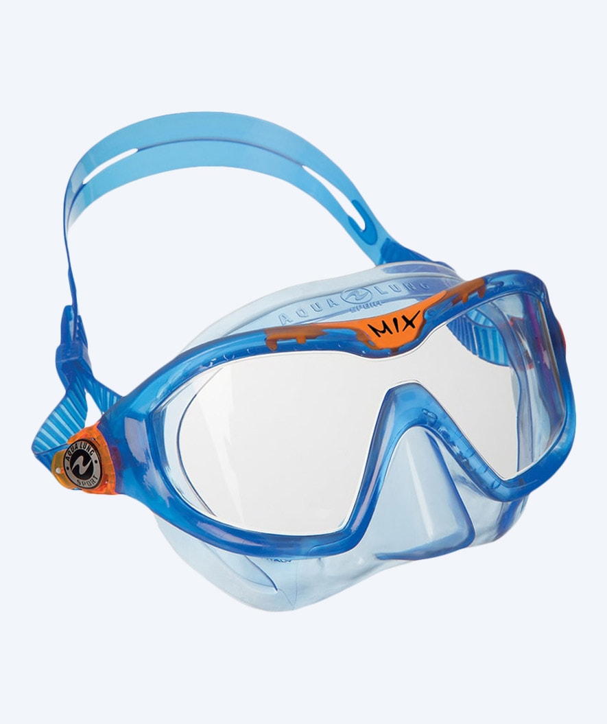 Aqualung diving mask for kids (4-12) - Mix Junior - Blue