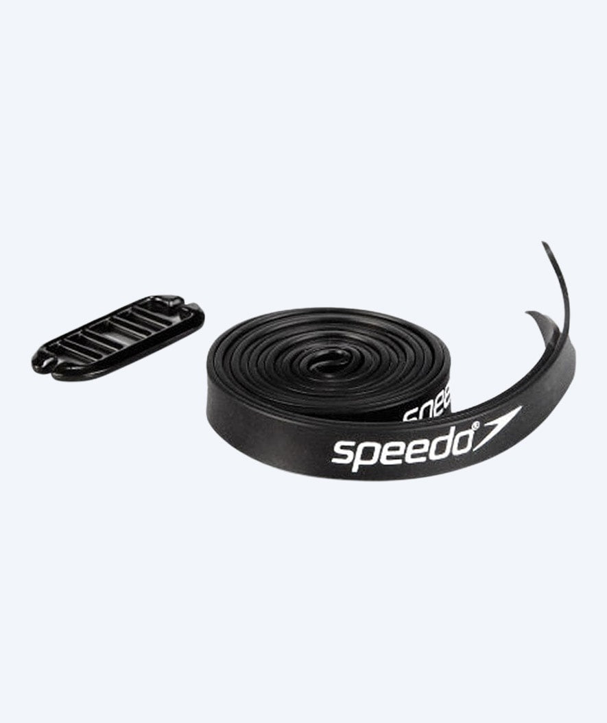 Speedo elastic band for swim goggles - black