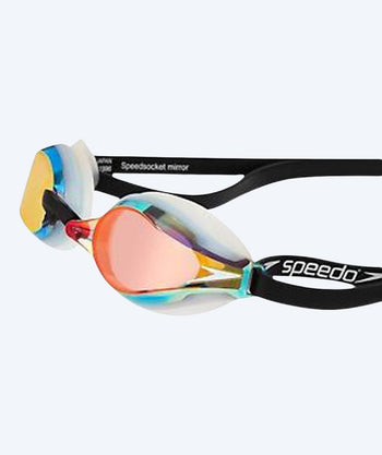 Speedo Elite swim goggles - Speedsocket 2 - Gold (Mirror lens)