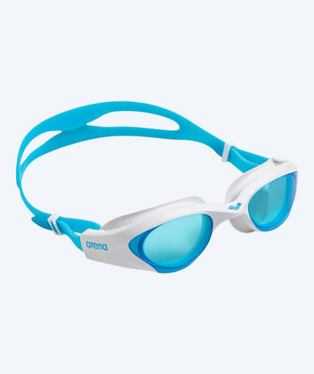 Arena training swimming goggles - The One - Light blue/white