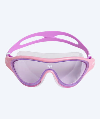 Arena swim mask for kids (6-12) - The One - Light pink