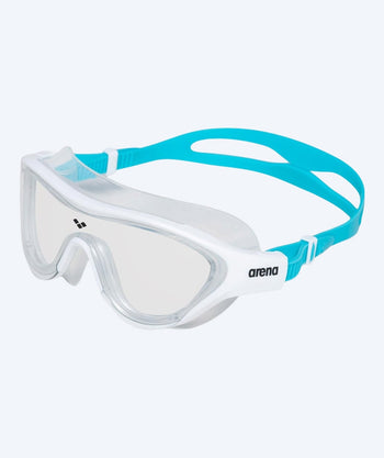 Arena swim mask for kids (6-12) - The One - Blue/white