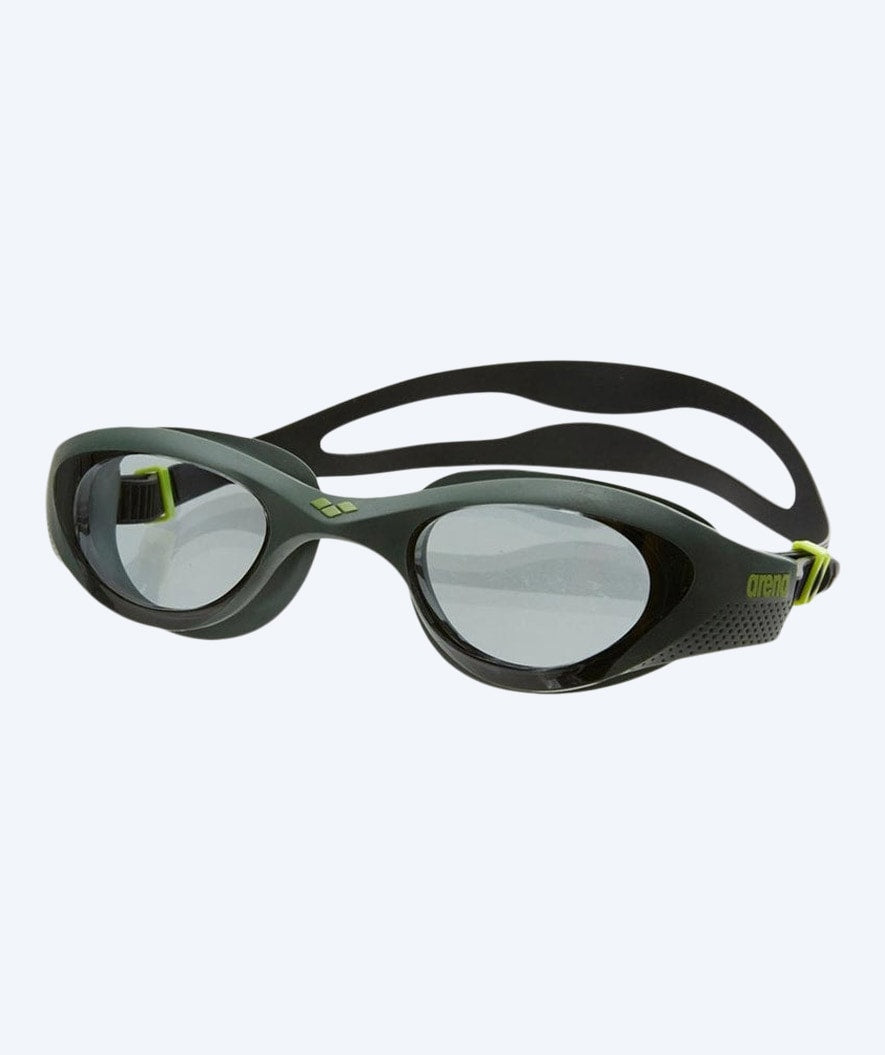 Arena training swimming goggles - The One - Green (Smoke lens)