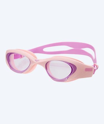 Arena swimming goggles for kids (6-12) - The One - Light pink