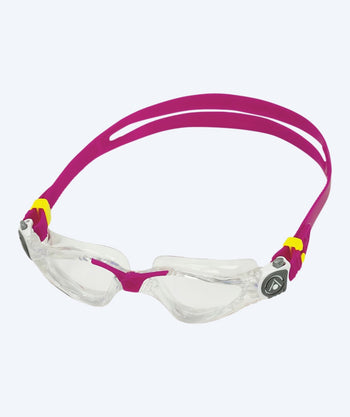 Aquasphere swimming goggles for women - Kayenne - Clear/pink