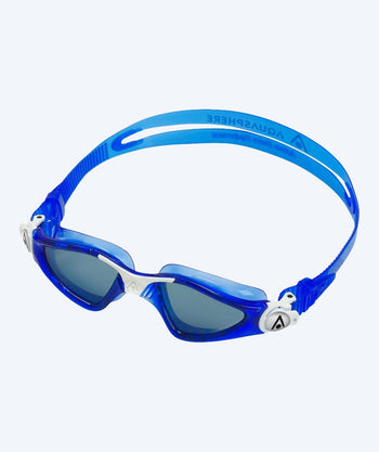 Aquasphere swim goggles for kids - Kayenne - Blue/white (Smoke Lens)