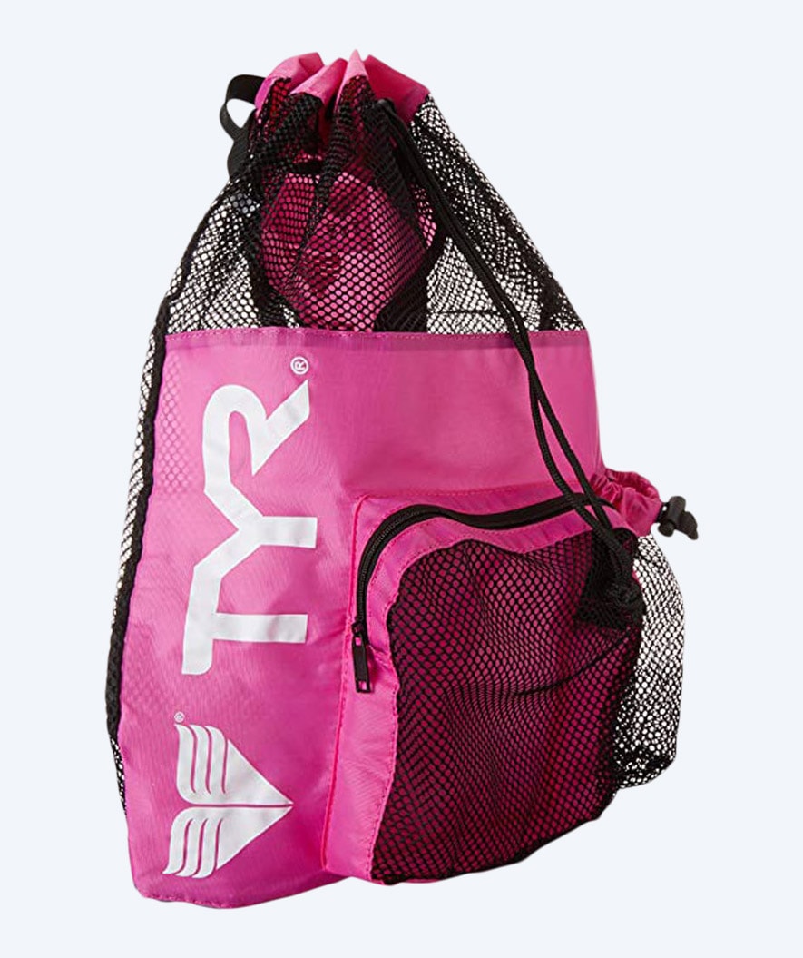 TYR swim net - Big Mesh Mummy 40L - Pink