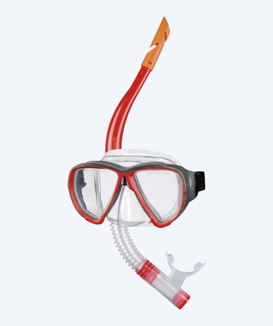 Beco snorkel set for adults - Porto - Red