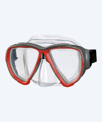 Beco diving mask for adults - Postage - Red