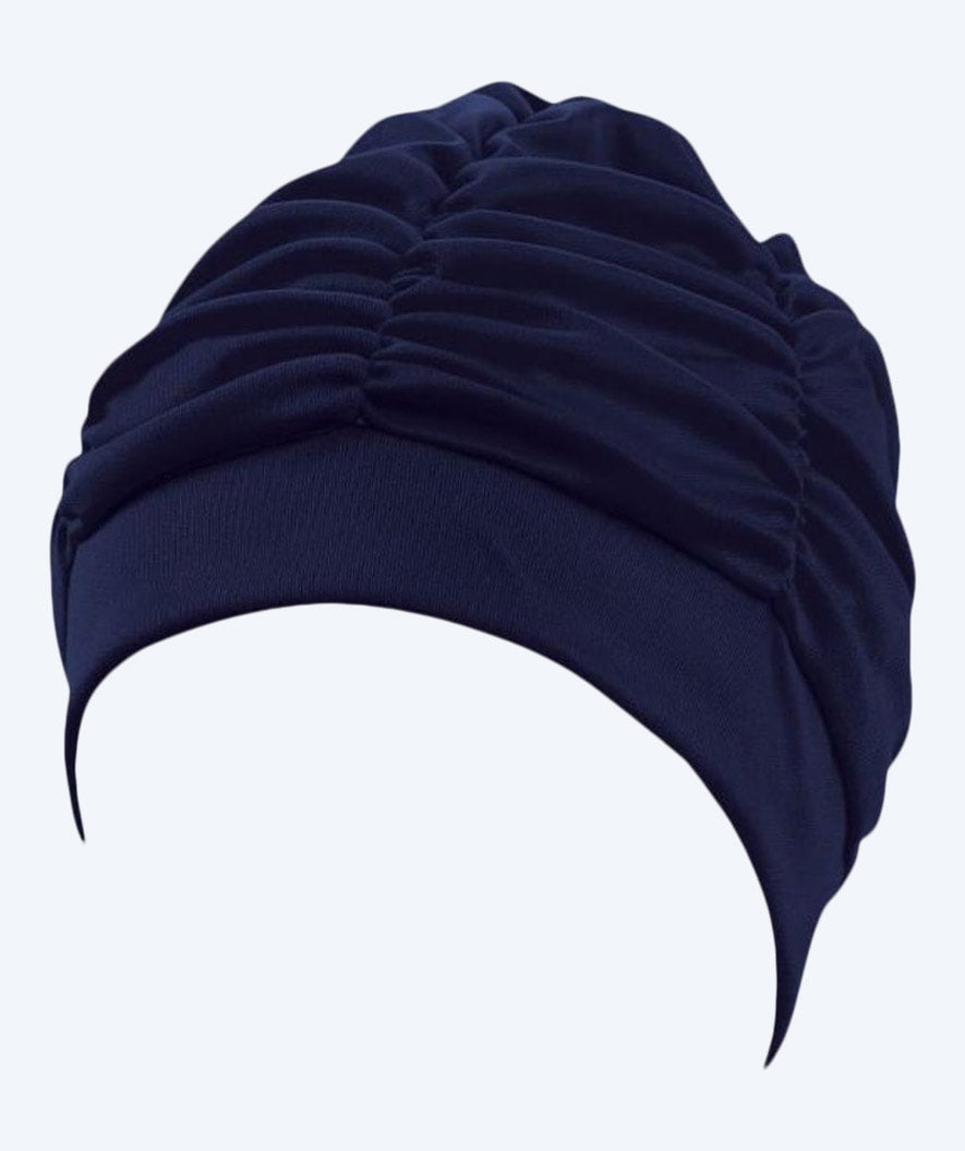 Beco swim cap with drapes - Dark blue