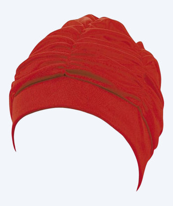 Beco swim cap with drapes - Red