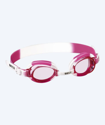 Beco swimming goggles for junior (8-18) - Halifax - Light pink