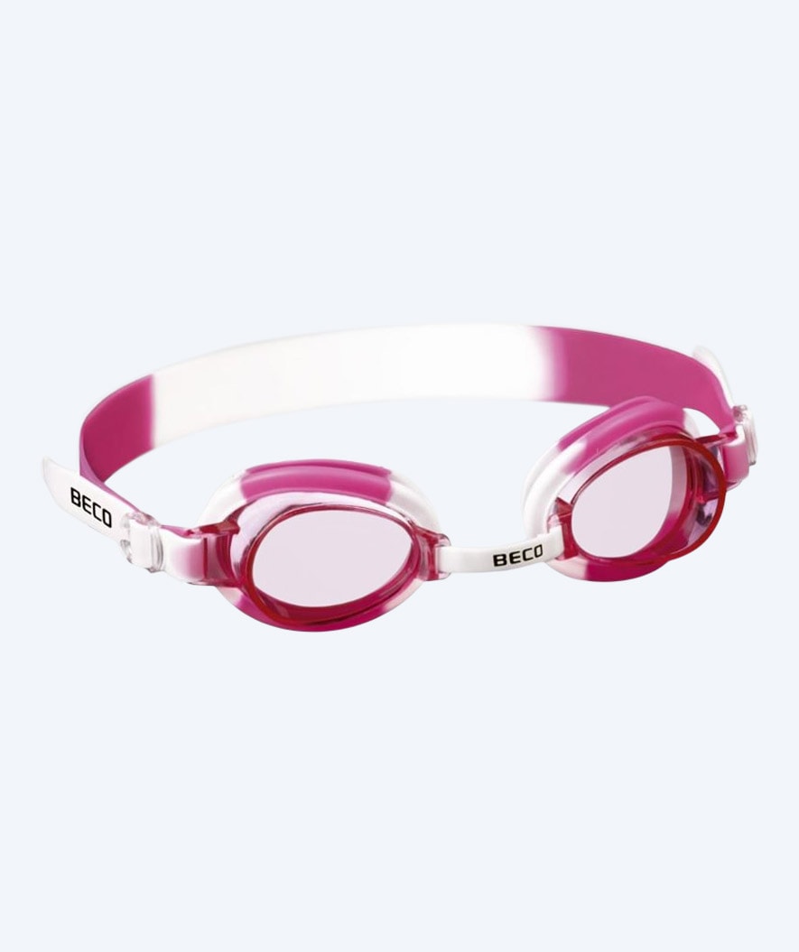 Beco swimming goggles for junior (8-18) - Halifax - Light pink