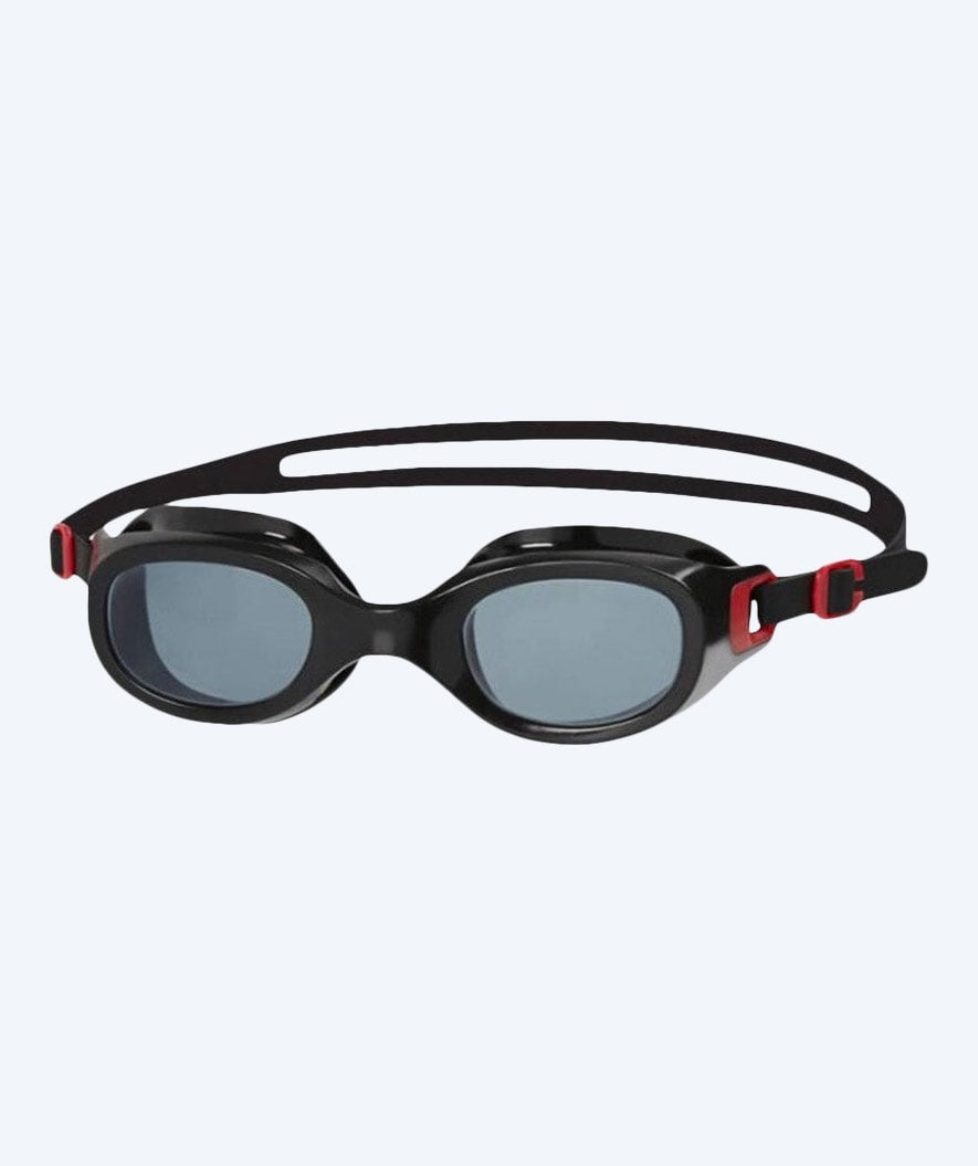 Speedo training swimming goggles - Futura Classic - Red (Smoke lens)