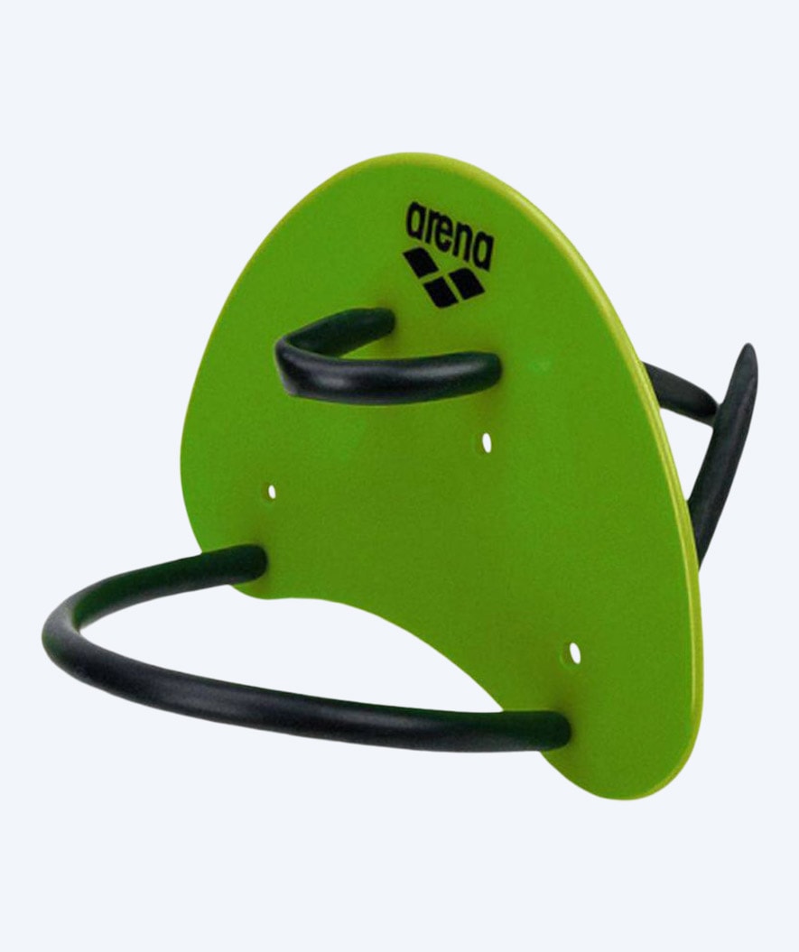 Arena finger paddles - Elite - Green