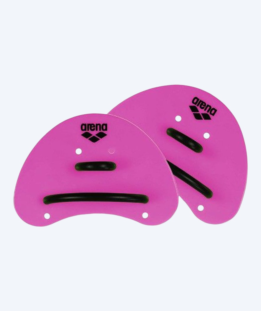 Arena finger paddles - Elite - Pink