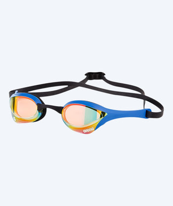 Arena Elite swim goggles - Cobra Ultra SWIPE Mirror - Blue (Gold mirror)